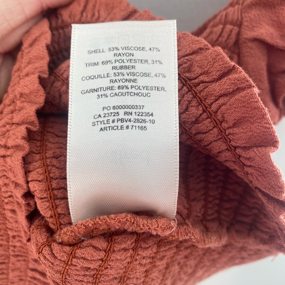 ARITZIA Wilfred Smocked Blouse - Picture 5 of 5